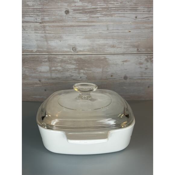 Vintage Corning Ware Spice of Life Set (2) (La Majolaine & L'Echalote) with Lids - Picture 7 of 11